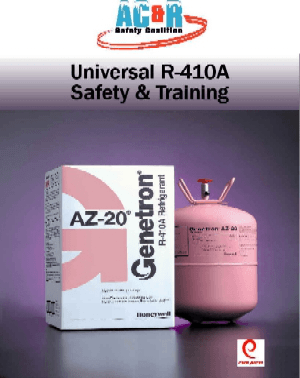 R-410A Universal Safety Manual