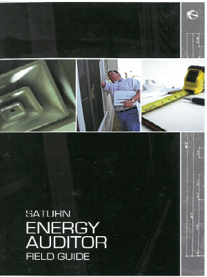 CLEARANCE!  Saturn Energy Auditor Field Guide