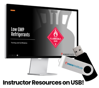 Instructor Resource USB for Low GWP Refrigerant Safety
