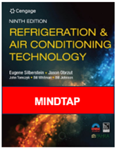MindTap for Refrigeration & Air Conditioning Technology 9th Edition