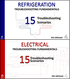 HVACR Troubleshooting Fundamentals: Electrical, Refrig & Air Flow: Troubleshooting Scenarios PowerPoint Bundle